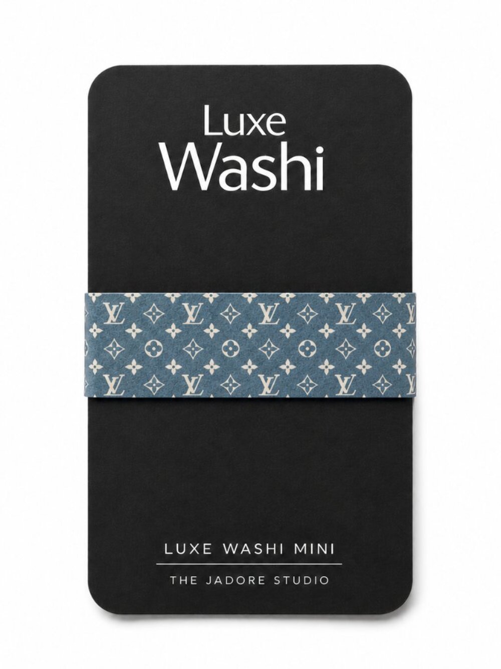 Louis Vuitton (Denim) Washi Tape - Luxe Washi Mini